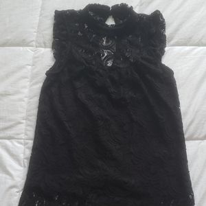 Black Lace Top